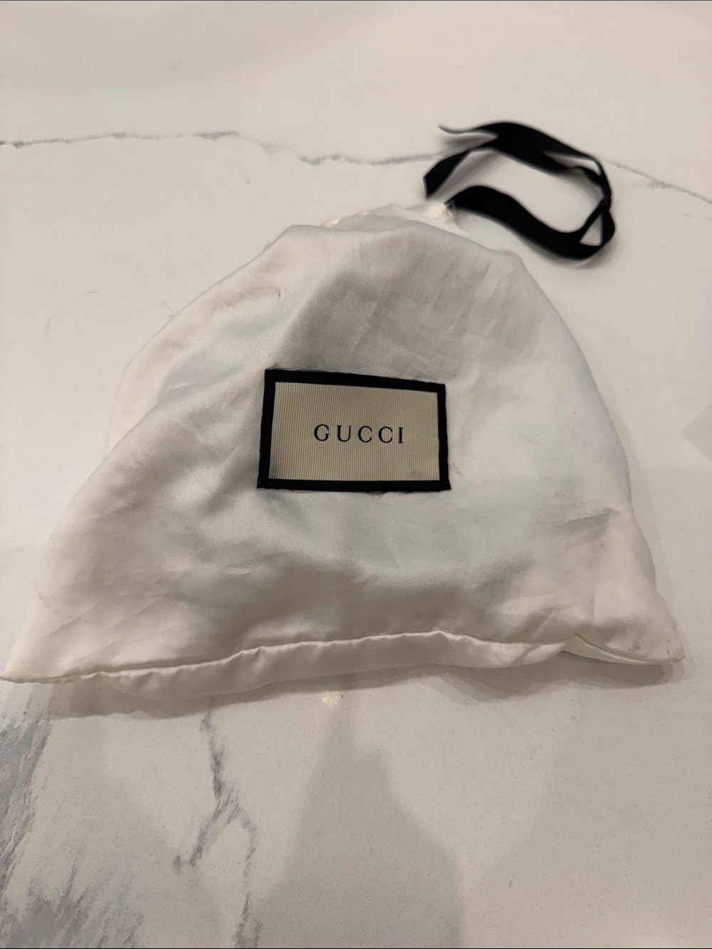 Authentic Gucci Taupe Leather Belt with Gold Double G Buckle - Picture 3 of 5